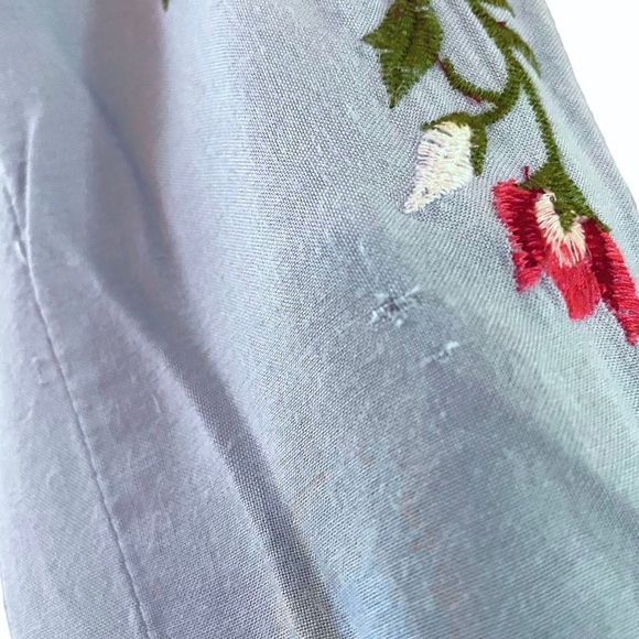 Feathers Women’s Peasant Dress Plus Size 3XL Embroidered Off Shoulder Tiered - Picture 16 of 16